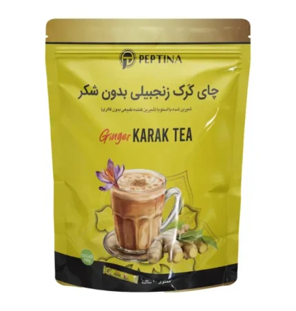 پودر چای کرک زنجبیلی پپتینا بسته 20 عددی برای مصرف بیشتر