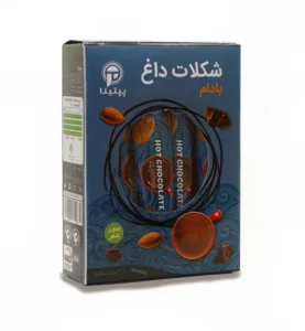شکلات داغ با پودر شیر بادام پپتینا، لذت نوشیدن شکلات داغ را با طعمی بینظیر و سالمتر تجربه کنید. این نوشیدنی فاقد شکر و حاوی شیرینکننده طبیعی استویا و شیر بادام غیر لبنی است، مناسب برای رژیمهای خاص، دیابتیها و دوستداران نوشیدنیهای سالم.