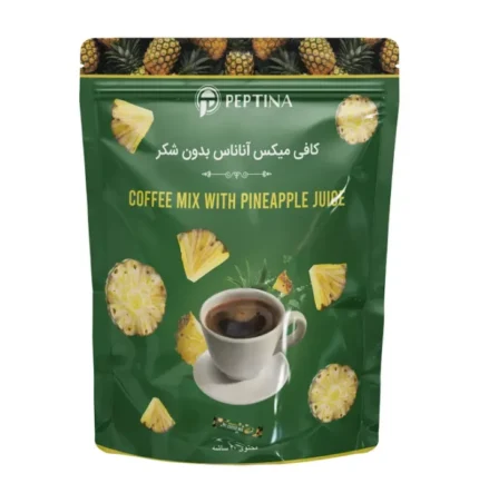 بسته 20 تایی کافی میکس آناناس پپتینا، بهترین انتخاب برای مصرف مداوم و سالم.