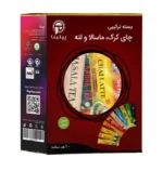 بسته ترکیبی چای کرک، ماسالا و لته پپتینا - طعم‌های خوشمزه و طبیعی در هر فنجان