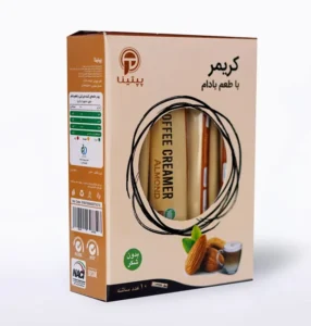 کریمر غیر لبنی پپتینا با پودر شیر بادام و نارگیل، جایگزین عالی برای شیر لبنی.